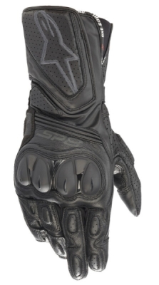 rukavice SP-8, ALPINESTARS (černá/černá, vel. M)