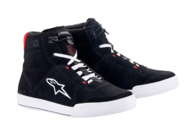 boty CHROME, ALPINESTARS (černá/bílá/červená, vel. 41)