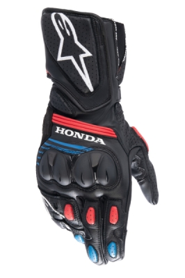 rukavice SP-8 HONDA kolekce, ALPINESTARS (černé/červené/modré, vel. M)