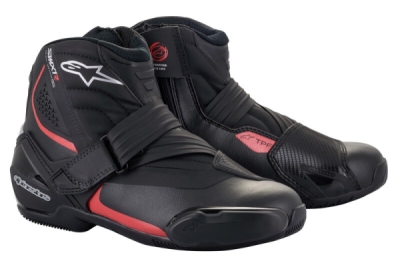 boty SMX-1 R, ALPINESTARS (černá/červená, vel. 45)