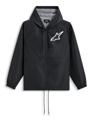 bunda SPEEDER CHROMIUM WINDBREAKER, ALPINESTARS (černá/bílá, vel. L)