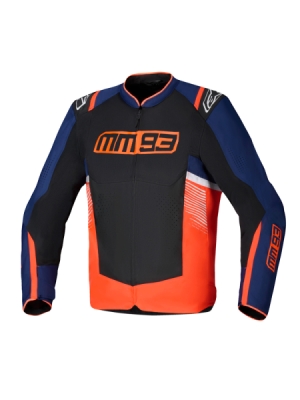 bunda T-SPS AIR V2 MM93 kolekce, ALPINESTARS (červená fluo/modrá/černá/bílá, vel. M)