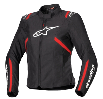 bunda STELLA T-SPS 2 WATERPROOF, ALPINESTARS (černá/bílá/červená fluo, vel. L)