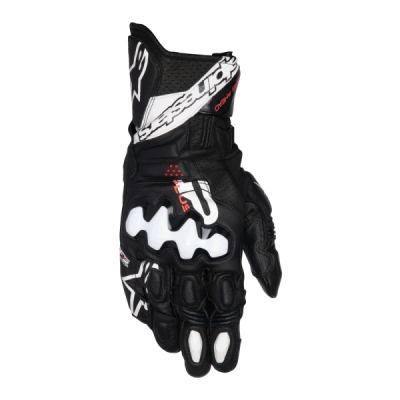 rukavice GP PLUS R V3, ALPINESTARS (černá/bílá, vel. L)