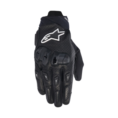 rukavice SP X 7, ALPINESTARS (černá/bílá, vel. M)