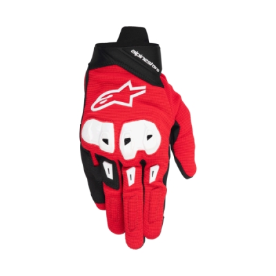 rukavice SP X 1, ALPINESTARS (červená/černá/bílá, vel. 2XL)