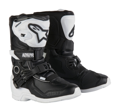 boty TECH 3S KIDS, ALPINESTARS, dětské (bílá/černá, vel. 29)