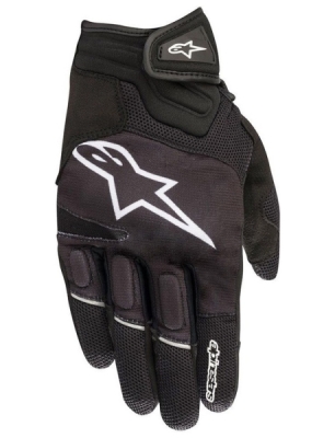rukavice ATOM, ALPINESTARS (černé/bílé, vel. L)