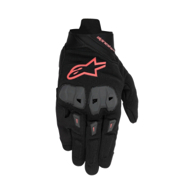 rukavice SP X 1, ALPINESTARS (černá/červená fluo, vel. XL)
