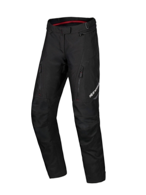 kalhoty STELLA ST-1 WATERPROOF HONDA kolekce, ALPINESTARS, dámské (černá/červená, vel. L)