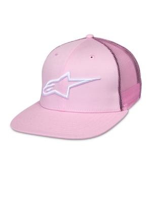 kšiltovka CORP TRUCKER, ALPINESTARS (růžová/růžová)