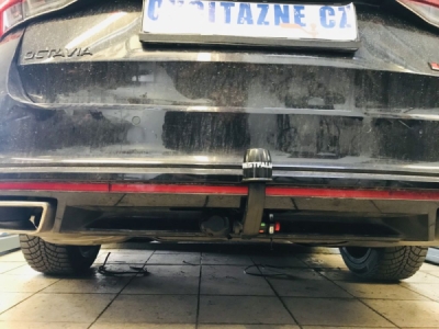Tažné zařízení Škoda Octavia sedan 2024- (IV facelift), vertikální, Westfalia