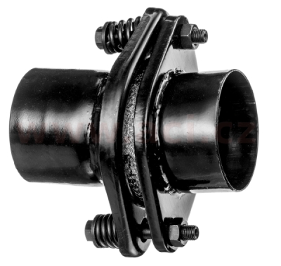 univerzální náhrada spojení výfuků přírubou pro trubku 76 mm FENNO, tloušťka 1,5mm