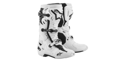 boty TECH 10, ALPINESTARS, perforované (bílá, vel. 42)