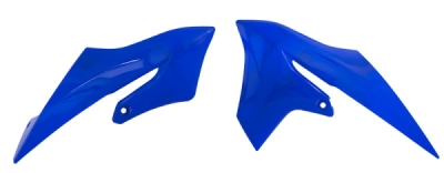 spoilery chladiče YAMAHA, RTECH (modré, pár)