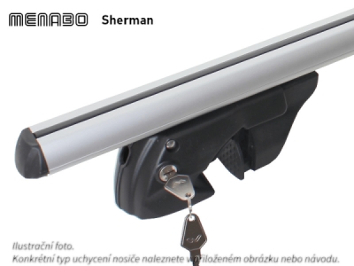 Střešní nosič Toyota Land Cruiser 300 21-, Menabo Sherman