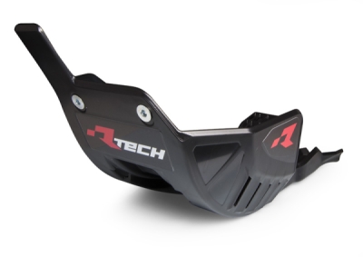 plastový kryt motoru YAMAHA/FANTIC, RTECH (černý)