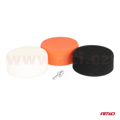 leštící kotouče sada 3 ks 125 mm s adaptérem M14