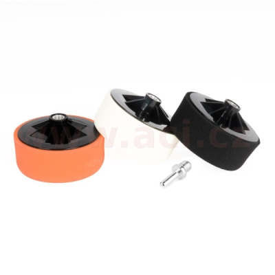 leštící kotouče sada 3 ks 125 mm s adaptérem M14