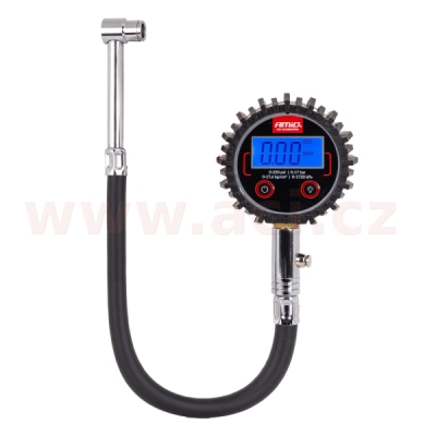 pneuměřič digitální s hadicí 30 cm 17 bar (0-250 psi)