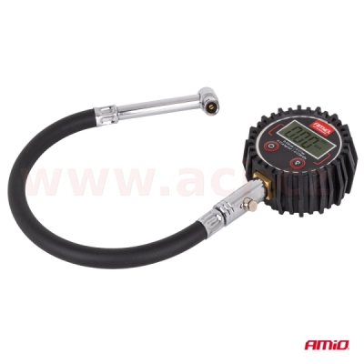 pneuměřič digitální s hadicí 30 cm 17 bar (0-250 psi)