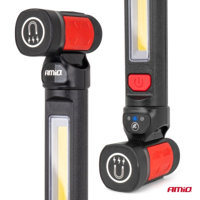 pracovní svítilna LED COB 10 W 1000 lm, akumulátorové