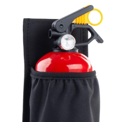 textilní držák hasicího přístroje (1 kg) na suchý zip
