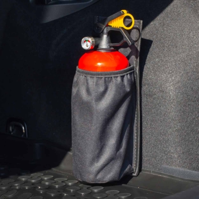 textilní držák hasicího přístroje (1 kg) na suchý zip