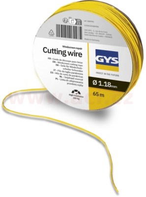 nylonová šňůra na vyřezávání autoskel - 1.18mm / 285kg / 65m GYS