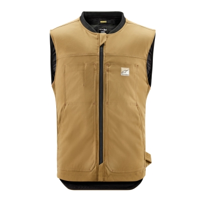 airbagová vesta TECH-AIR®3 V2 CANVAS system, ALPINESTARS (béžová, vel. 2XL)