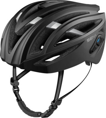 cyklo přilba s headsetem R2 EVO, SENA (matná černá, vel. L)