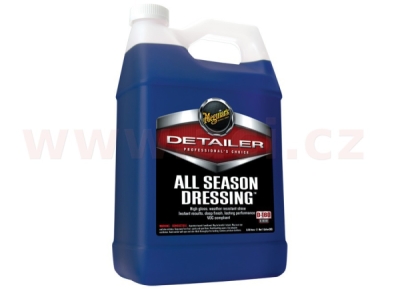 MEGUIAR'S profesionální přípravek pro ochranu a údržbu exteriérových plastů All Season Dressing 1 galon / 3,78 l