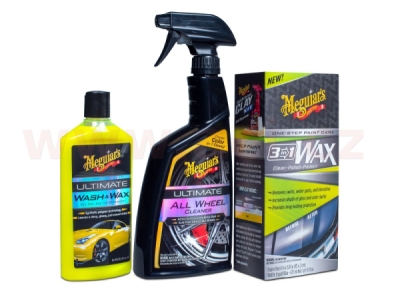 MEGUIAR'S sada nepostradatelných produktů pro péči o auto Essentials Car Care Kit sada