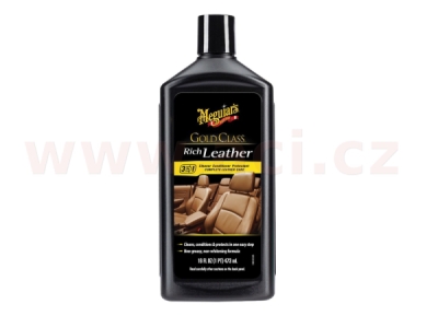 MEGUIAR'S čistič a kondicionér na kůži Gold Class Rich Leather Cleaner & Conditioner 473 ml