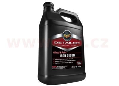 MEGUIAR'S profesionální, pH neutrální čistič kol + chemická dekontaminace Wheel & Paint Iron DECON 1 galon / 3,78 l