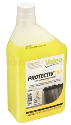 VALEO Protectiv 100 G12, 1 l (žlutá) nemrznoucí kapalina pro chladiče, 100 % koncentrát, pro teploty od -35°C do +150°C