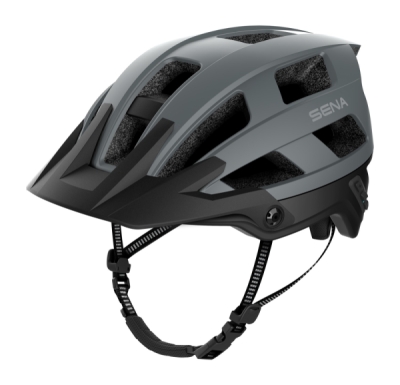 cyklo přilba s headsetem M1 EVO, SENA (matná šedá, vel. L)