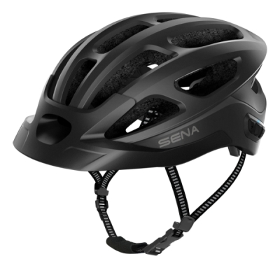 cyklo přilba s headsetem R1 EVO, SENA (matná černá, vel. L)