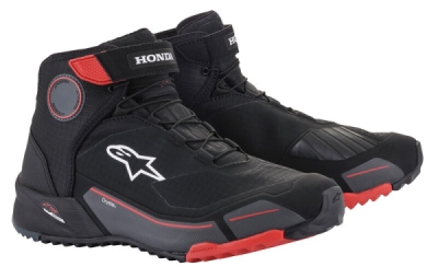 boty CR-X DRYSTAR HONDA kolekce, ALPINESTARS (černá/červená/šedá, vel. 42)