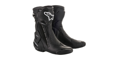 boty SMX PLUS V2 GORETEX, ALPINESTARS (černá/stříbrná, vel. 46)