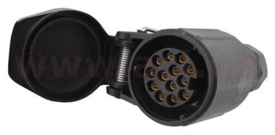 redukce ze 7 pin na 13 pin zástrčku (7 pin na autě/13 pin na přívěsu) s prodloužením 60 cm