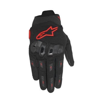 rukavice SP X 5 AIR, ALPINESTARS (černá/červená fluo, vel. XL)