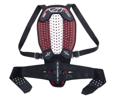 páteřový chránič NUCLEON PLASMA, ALPINESTARS (černá/bílá/červená, vel. S)