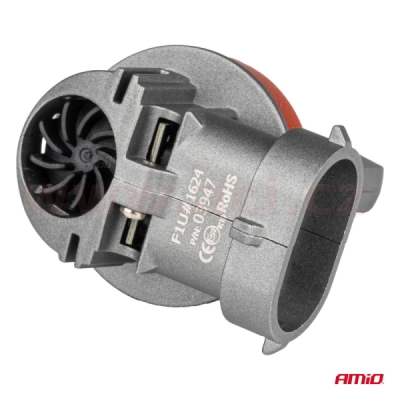 LED H8/H9/H11 2x 25W - bílá (patice P20d), sada 2 ks