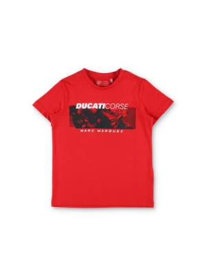 triko DUCATI CORSE dětské (červená, vel. 4-6 let)
