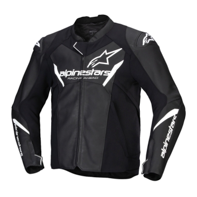 bunda FASTER 3, ALPINESTARS (černá/bílá, vel. 54)