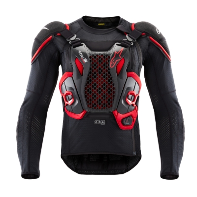 airbagová vesta TECH-AIR®OFF-ROAD system, ALPINESTARS (černá/červená, vel. L)