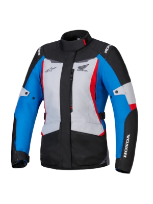 bunda STELLA ST-1 WATERPROOF HONDA kolekce, ALPINESTARS, dámská (šedá/modrá/černá/červená, vel. 2XL)