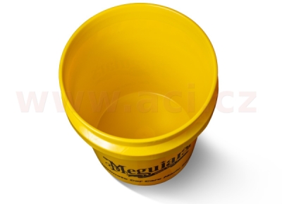 MEGUIAR'S kbelík bez ochranné vložky kbelík, 18,93 l, žlutý (prázdný - bez vložky Grit Guard)