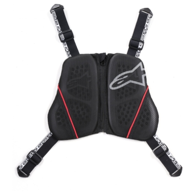 chránič hrudi Nucleon KR-C, doplňkové příslušenství k protektorům KR-1/2/3, ALPINESTARS (černý, vel. XS/S)